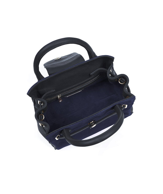 'Mini Windsor' Navy Suede